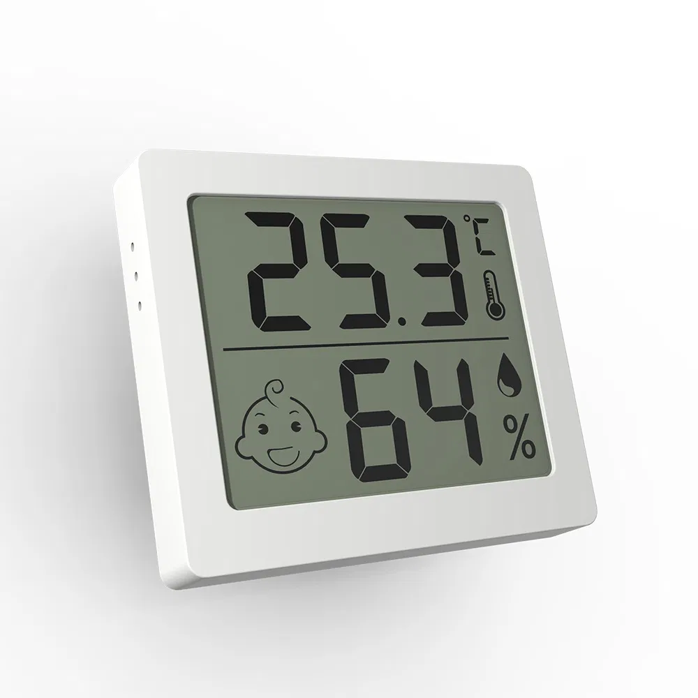 Thermometer Digital Thermo Mini for Thermo-Hygrometer Analog and WiFi Wireless Incubator Jar Barometer & Hygrometer