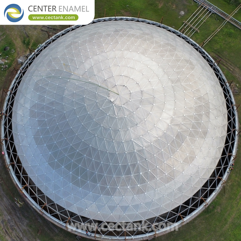Protect Your Floating Roof Tanks with Center Enamel Aluminum Dome Roofs