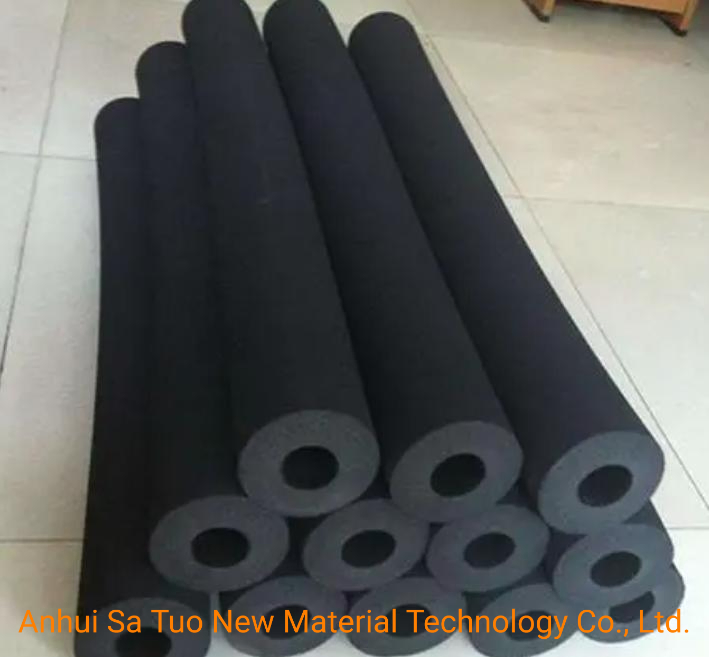 EPDM & NBR/PVC Heat-Resistance Rubber Foam Pipe Insulation Tube for Air Conditioning System Refrigeration Units and Equipment