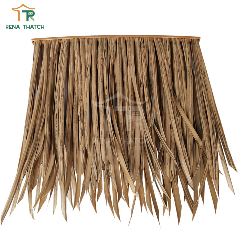 Popular Durable Class a Fire Rated Synthetic Nylon Thatch Roofing Tiles Artificial Roof Thatch