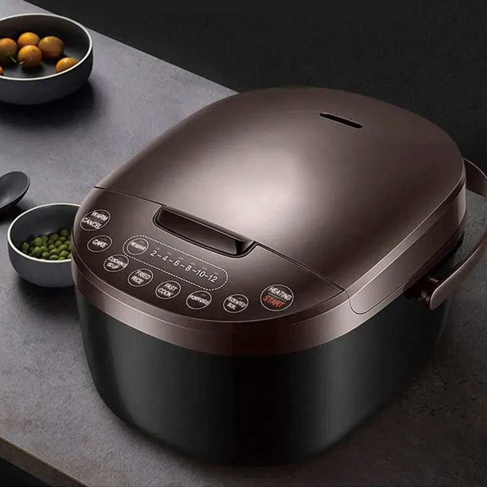 Multifunctional Menu 3L Electric Smart 12 Hour Timer Delay Setting Rice Cooker with 600W Strong Power