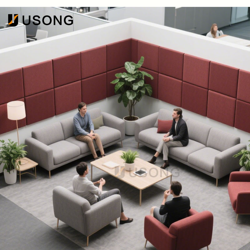 Fabric Wall Panels and Sound-Absorbing Panels Are Available in a Variety of Colors