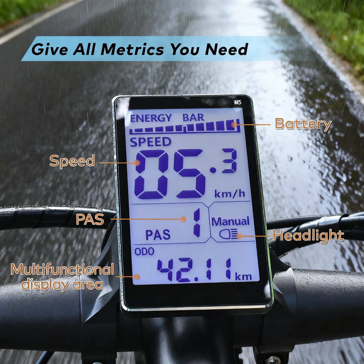 Bicycle Digital Stopwatch Sports Computer Mountain Electric Bike Electric Bike Accessories Digital Electric Bicycle Odometer