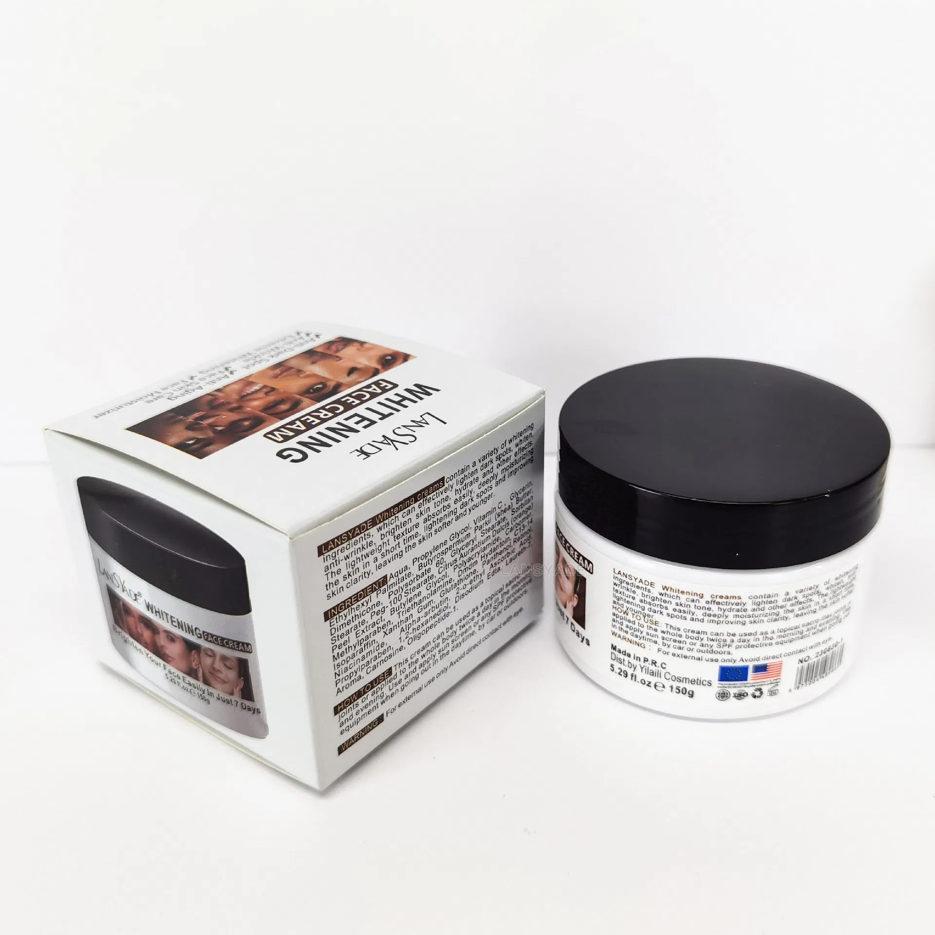 OEM Custom Anti-Acne Salicylic Acid Face Cream Conceale Whitening Freckle Face Cream
