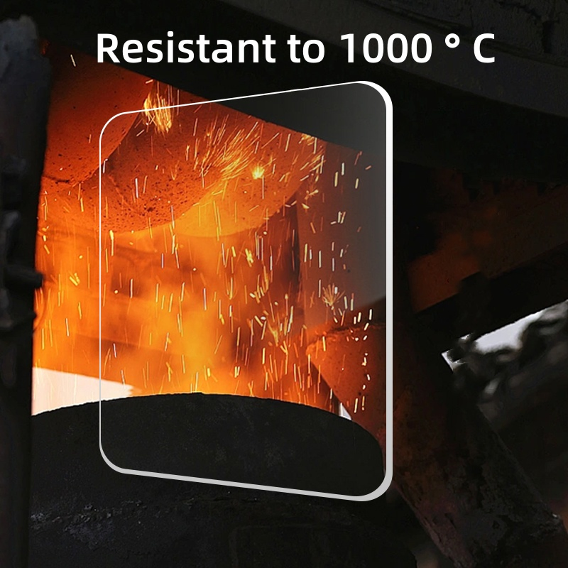 Guoxin Fireproof Security Glass 35mm 3.0h Powder Coated