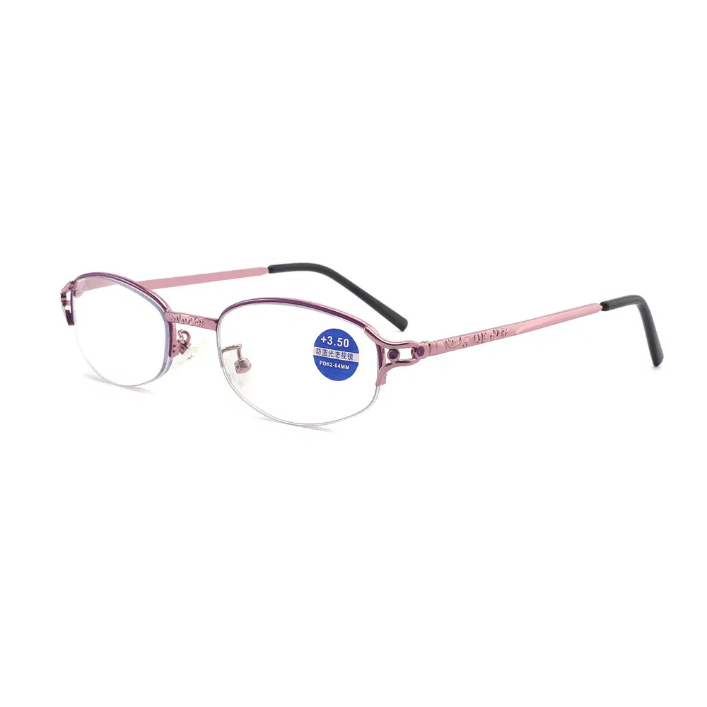 Gd Customized Logo Reading Glasses Fashion Clear Small Size Women Reading Glasses Anti Blue Light