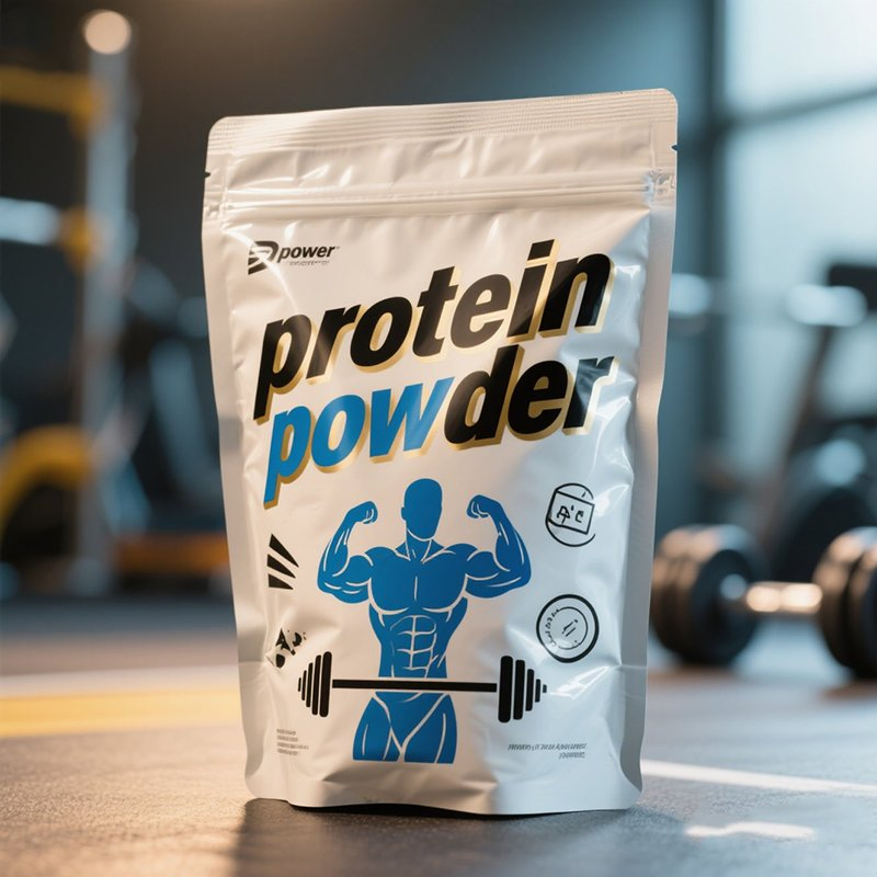 Creatine Powder Packaging Plastic Bags Food Grade Stand up Pouch with Spout Zipper