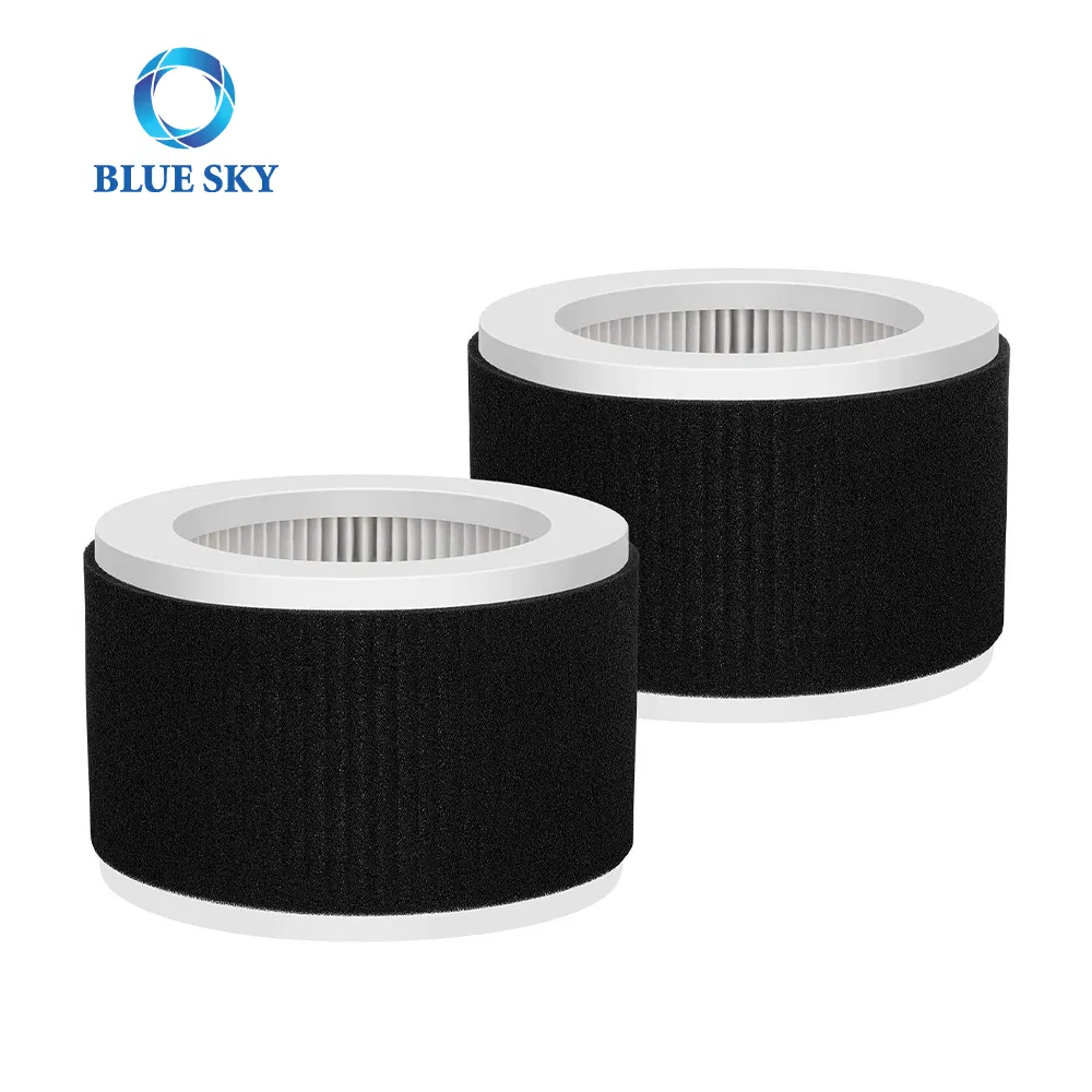 OEM 3-Stage H13 Activated Carbon Epi810 Filter Replacement for Mooka and Koios Megawise Epi810 Air Purifier