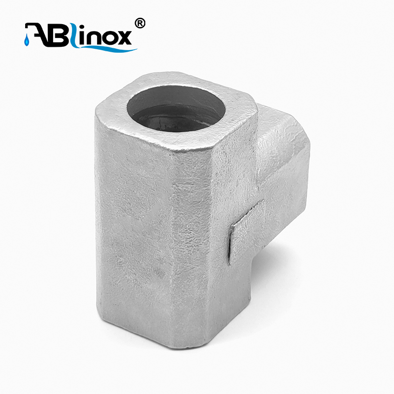 CNC Machine Part Casting 304 Stainless Steel Faucet Body Tee