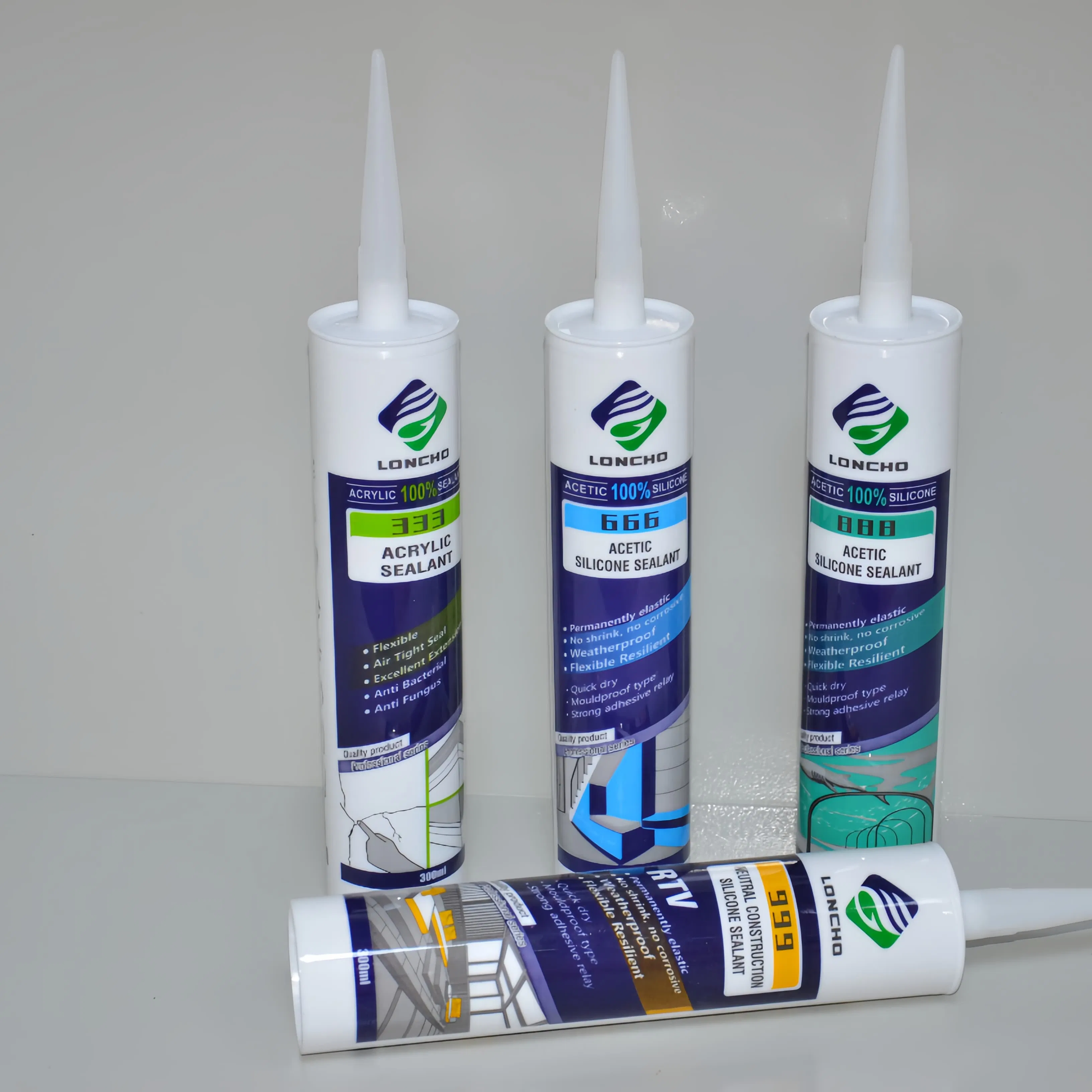 Hot Selling CE-Certified Polyurethane Silicone Adhesive for Sealing Cracks and Joints Good