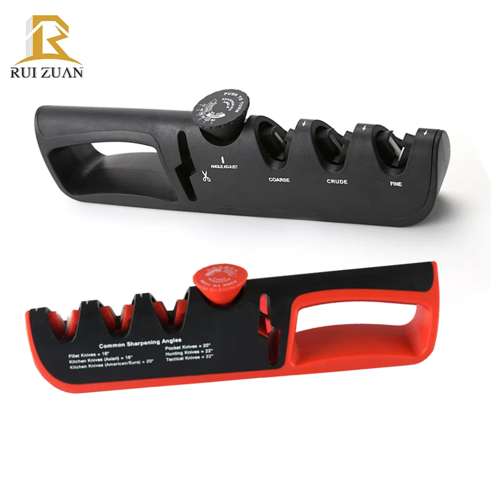 Adjustable Angle Sharpener Knife Sharpener Scissor Sharpener Rolling Knife Sharpener Steel Coarse Fine Knife Sharpener