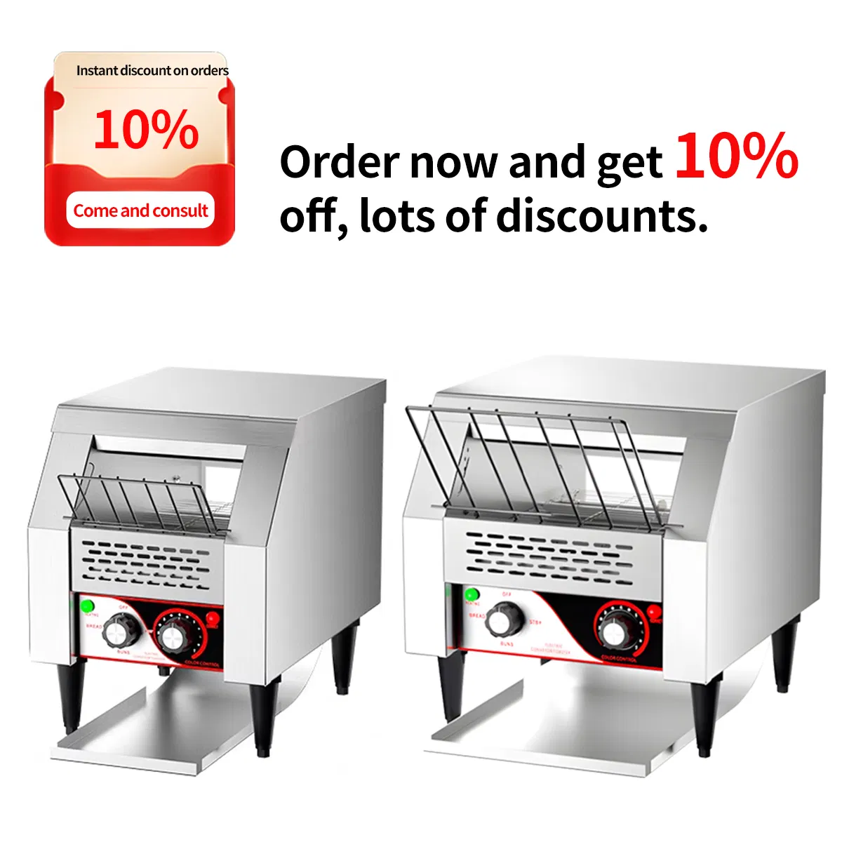 Commercial Electric Vertical Conveyor Toaster