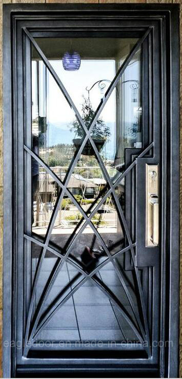 Кованая входная дверь EI-017 ручной работы