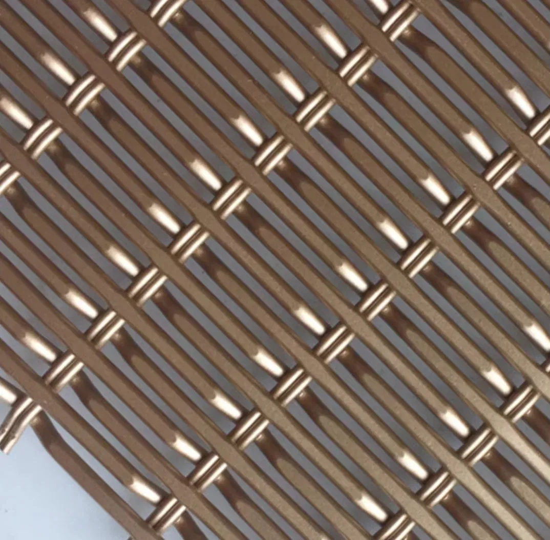 Copper Aluminum Alloy Decorative Mesh for Stylish Interiors