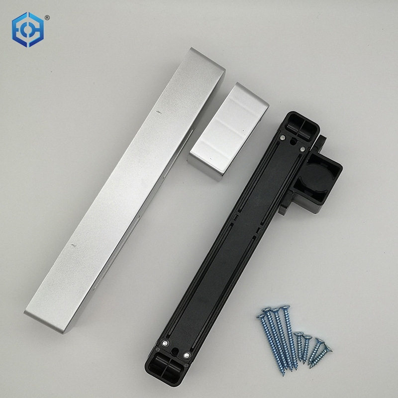 Silver or Black Aluminum Soft Close Door Closers Door Dampers