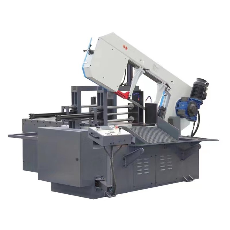 Ленточная пила по металлу торцовочная угловая BS-460G