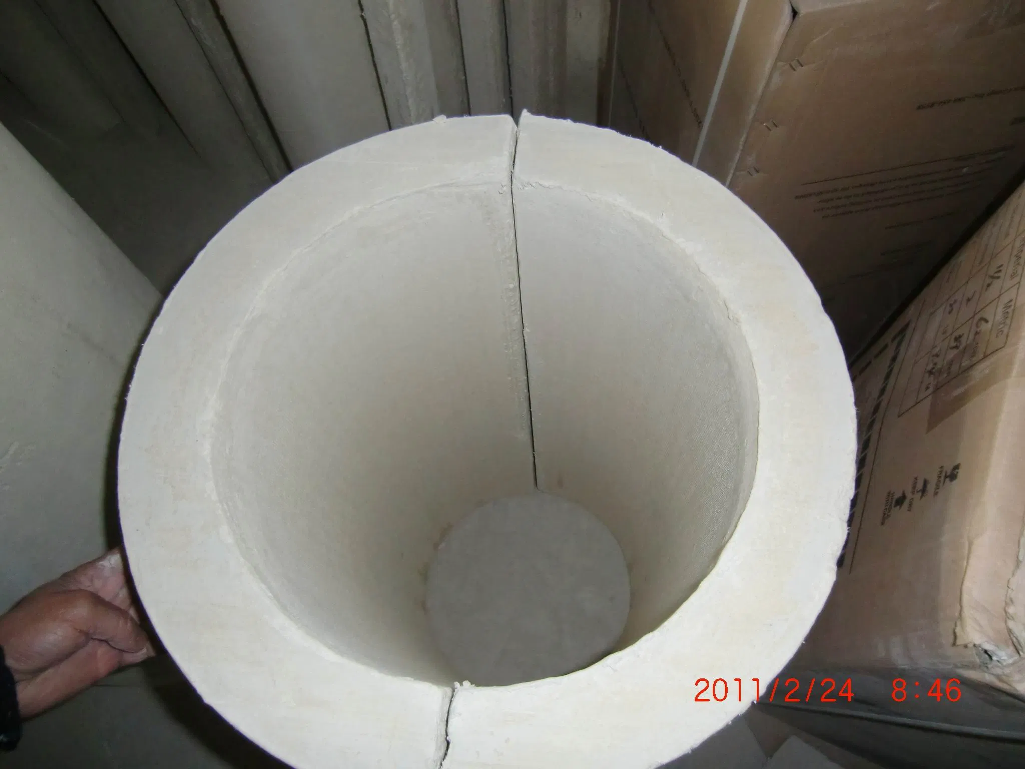 Thermal Insulation Building Construction Decorative Materials for Calcium Silicate Pipe