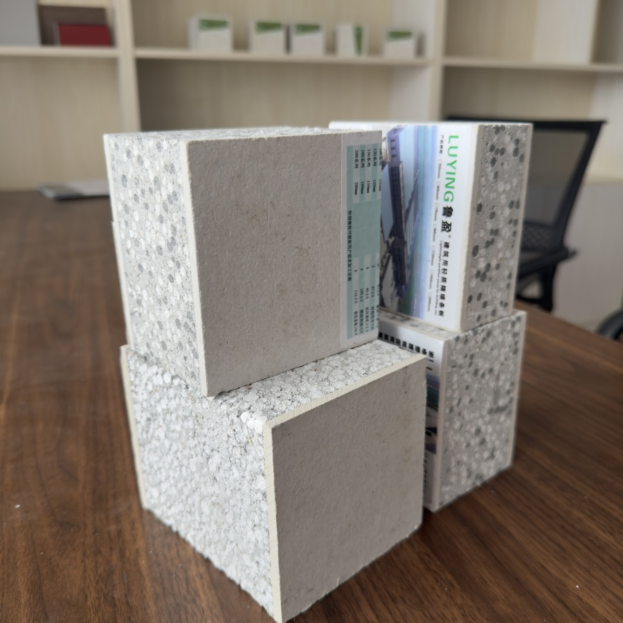 Dry-Construction Sustainable Cement Sandwich Wall Board for Industrial Warehouses Factories