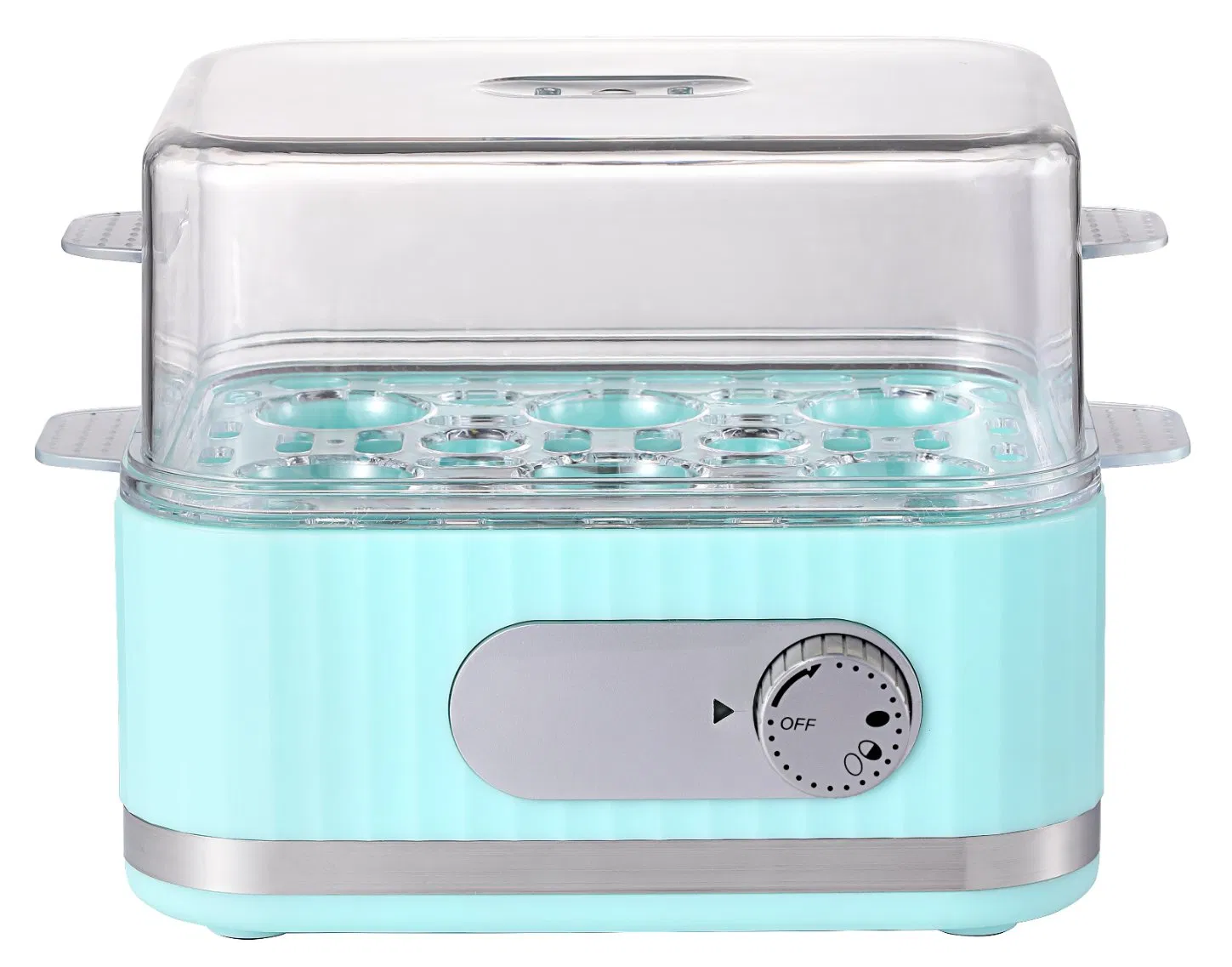 6-Egg Capacity Electric Egg Boiler with Timer 400W Made in China
