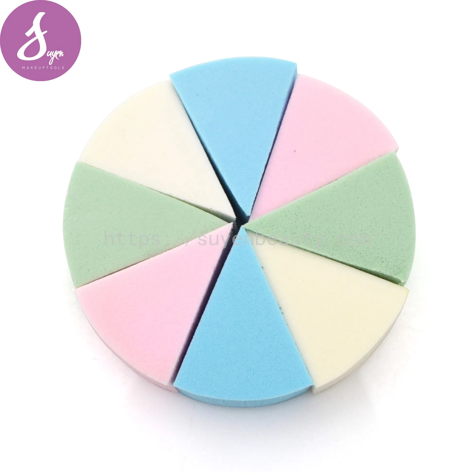 Bioblender for Liquid Foundation Sponge Professional Round Cosmetic Sponge Puff