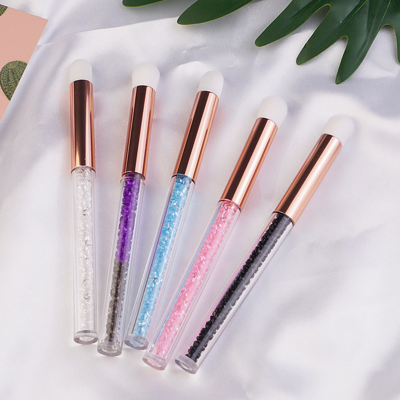 Wholesale Price Diamond Eyelash Shampoo Cleaning Brush, Multi-Functional Brush.