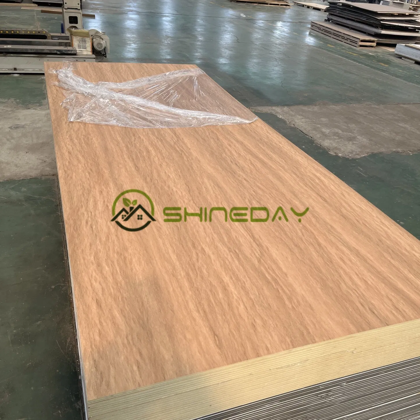 China Customized Carbon Crystal Foamed PVC Panel 8mm Hot Glue Bamboo Charcoal Board for Indoor Decor