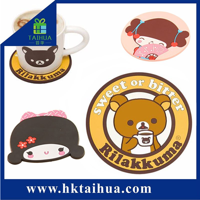 Good Promotion Gift Plastic PVC Coaster