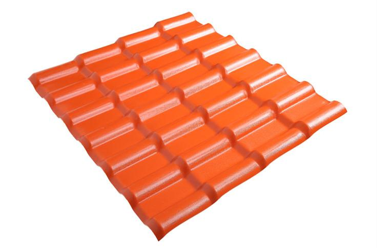 Grey Spanish Synthetic Resin PVC Roofing/Roof Tile