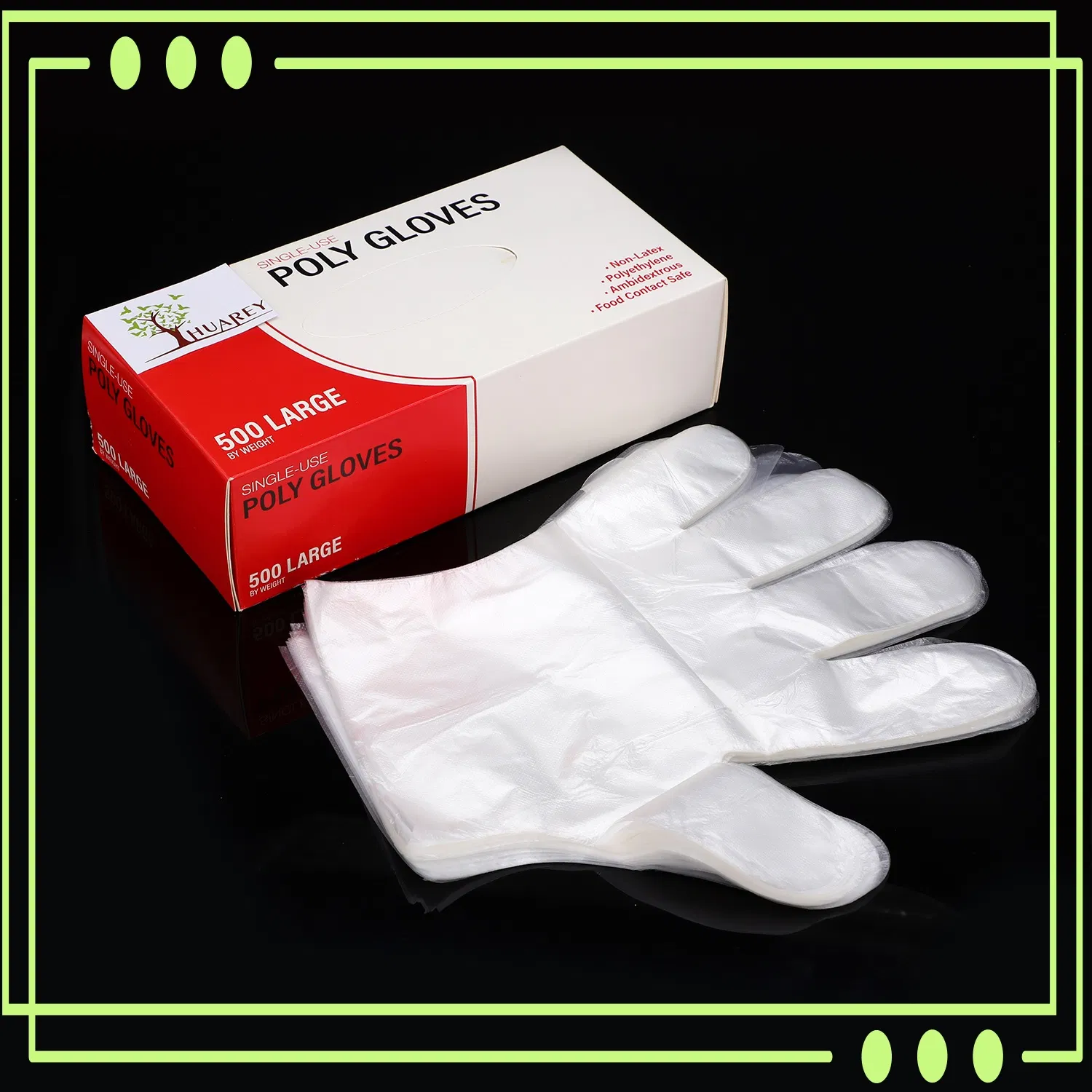 High Quality Poly Gloves Plastic HDPE LDPE Gloves