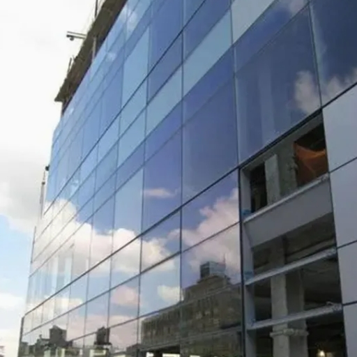 Glass Facade System with Aluminum Frame for Modern Buildings