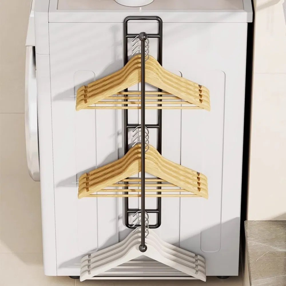 Hanger Rack Hanger Stacker Holds up 70 Wire Clothes Hangers Wbb29912