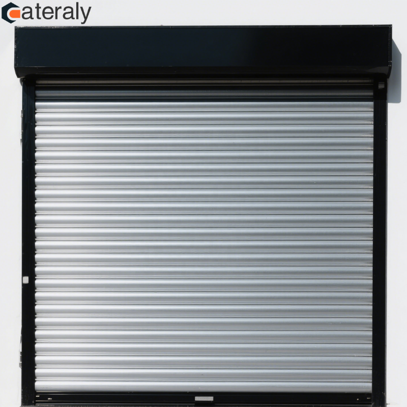 Modern Heavy-Duty Shutter Door for Windproof Industrial Applications