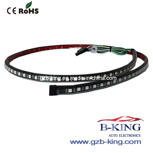 Гибкая RGB LED лента с пультом, IP68, для авто