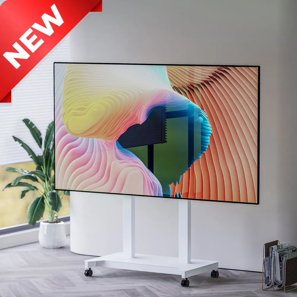 Rolling TV Stand with Wheels, Designed for 52-100 Inch Displays