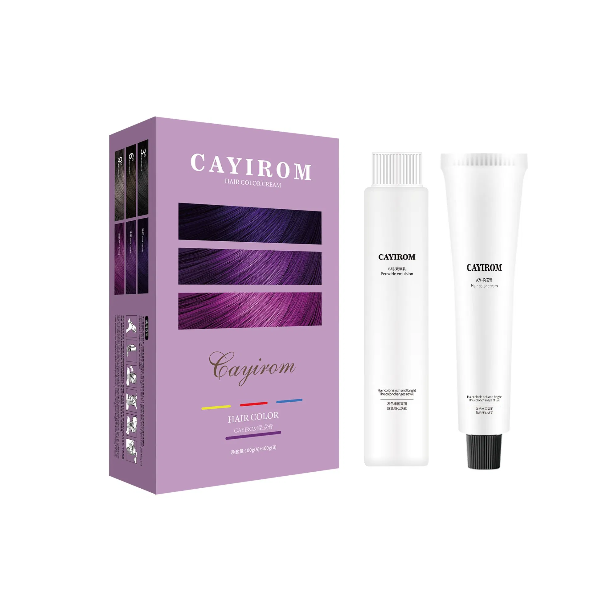 Customizable Private Label Hair Dye for Every Hair Type