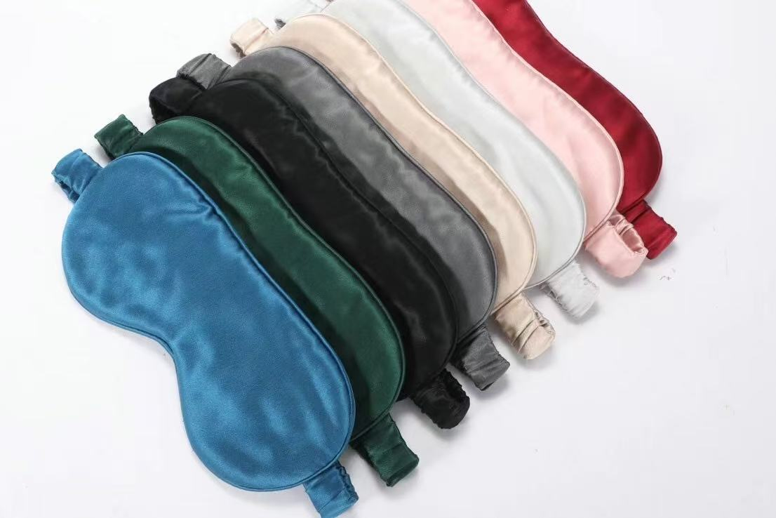 Customize 22 Momme 6A Top Mulberry Silk Sleep Eye Mask