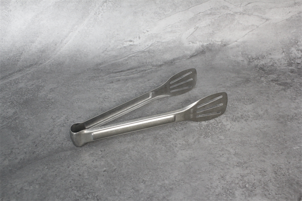 Korean Japan BBQ Multifunctional 304 Stainless Steel Portable Picnic Camping Tableware Food Tong