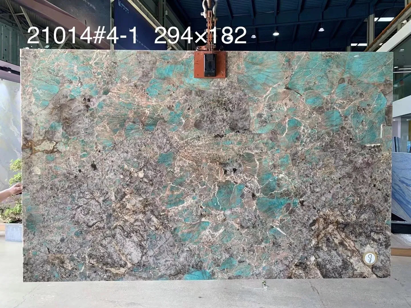 Amazonite Green/Tffiany Blue Brazil Green Quartzite for Tiles & Slabs