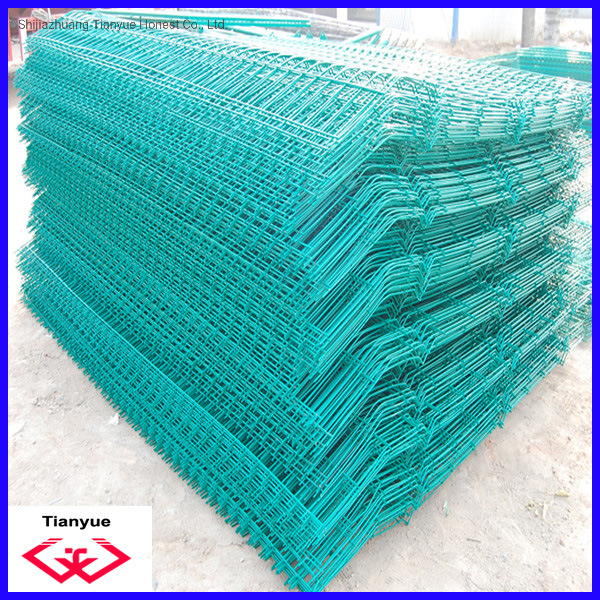 Dark Green PVC Coated Fence Netting / PVC Fence with Factory Price