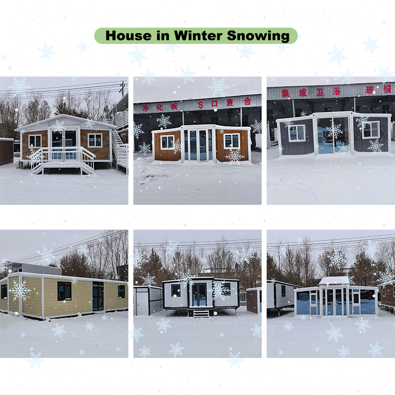 Easy Assemble Modular Prefab Foldable Expandable Luxury Prefabricated Houses Container Glass Wall Office