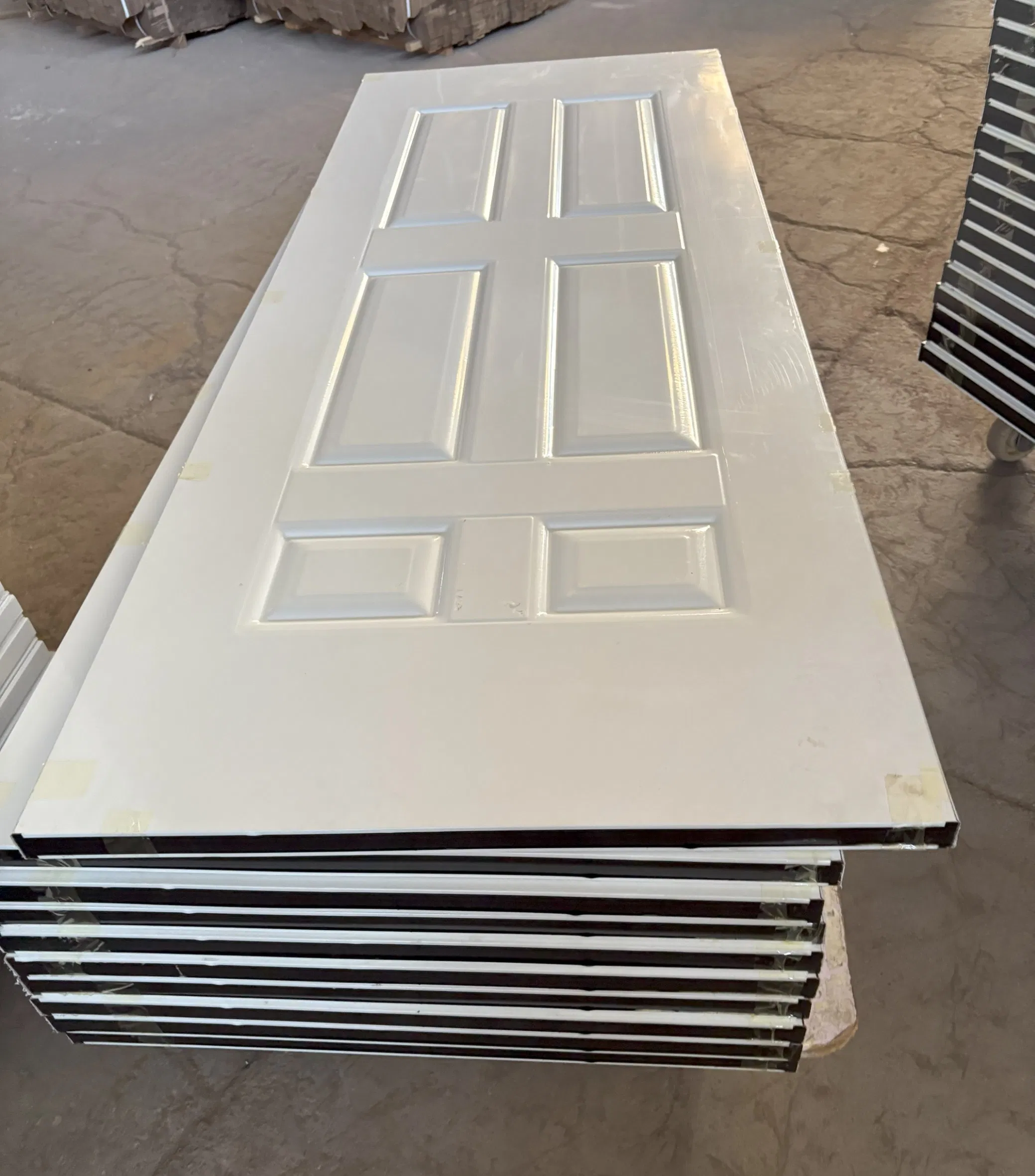 Classic Cheap Steel American Panel Security Door Interior Door