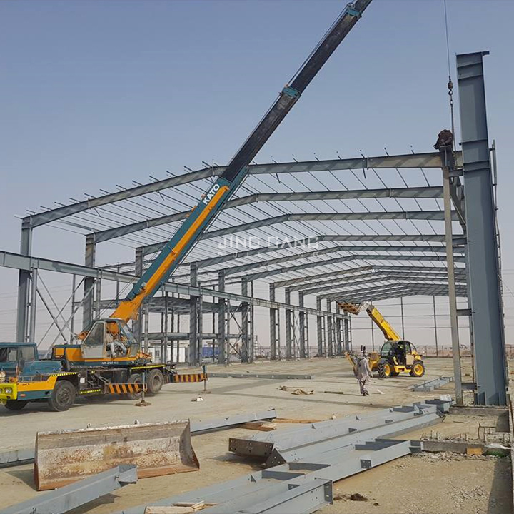 Steel Structure Welded Fabrication Construction Galvanized Building for Warehouse Workshop