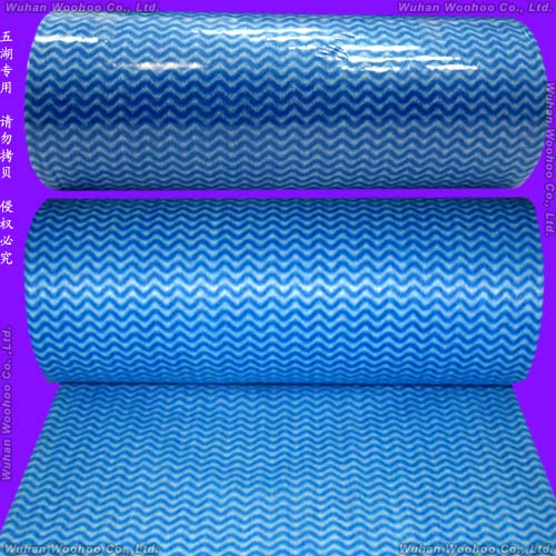 Anti-Bacterial Spunlace Nonwoven Rolled Cloth