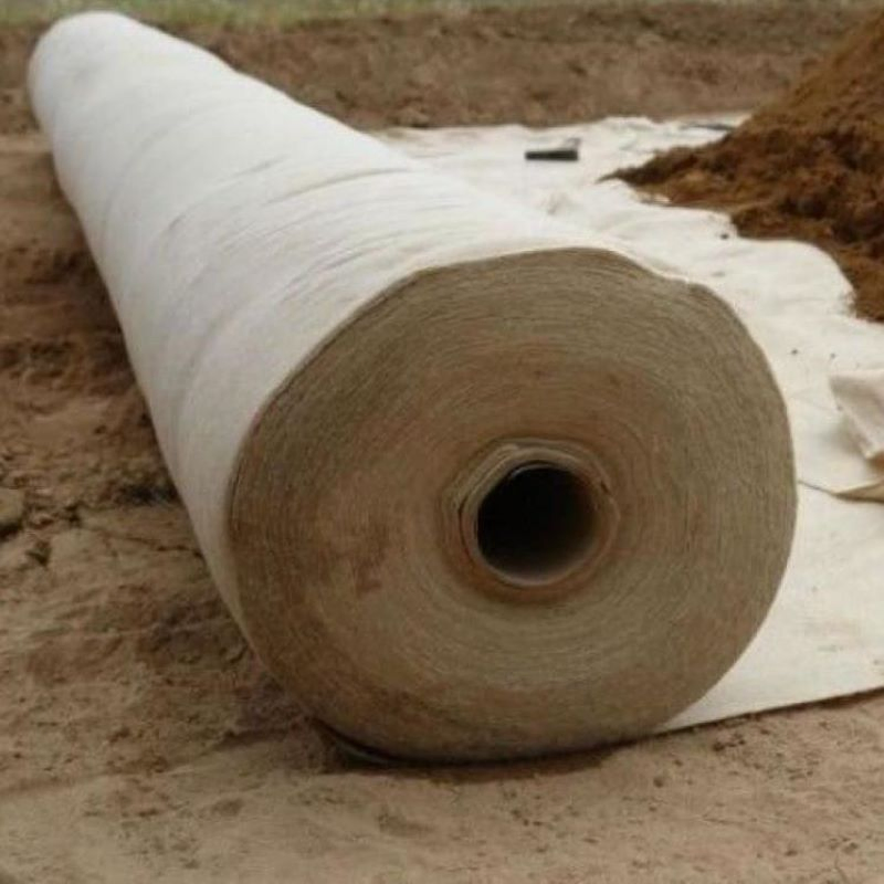 Short Fiber Needle Punched Geotextile Nonwoven Storage Dam Filter Layer Materials