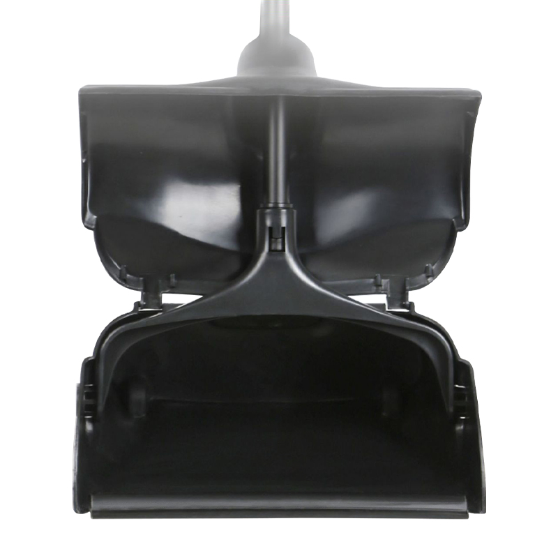 Household Cleaning Tools Plastic Windproof Broom and Dustpan Set Foldable Upright Dustpan