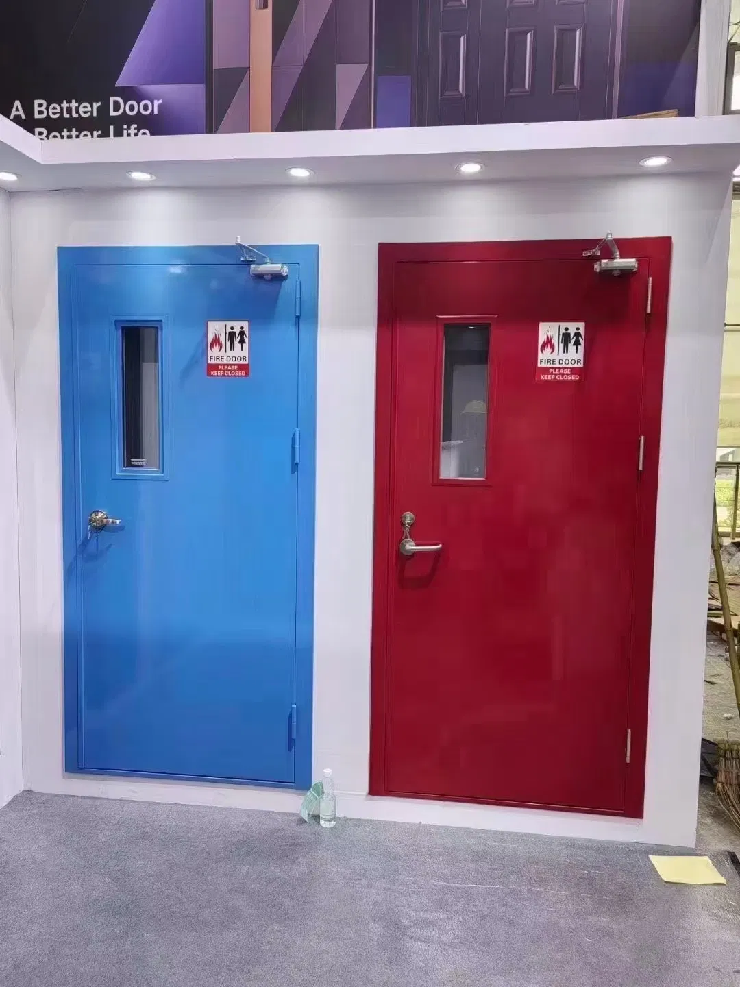 Premium Steel Fire Door with 120-Minute Fire Resistance for Safety
