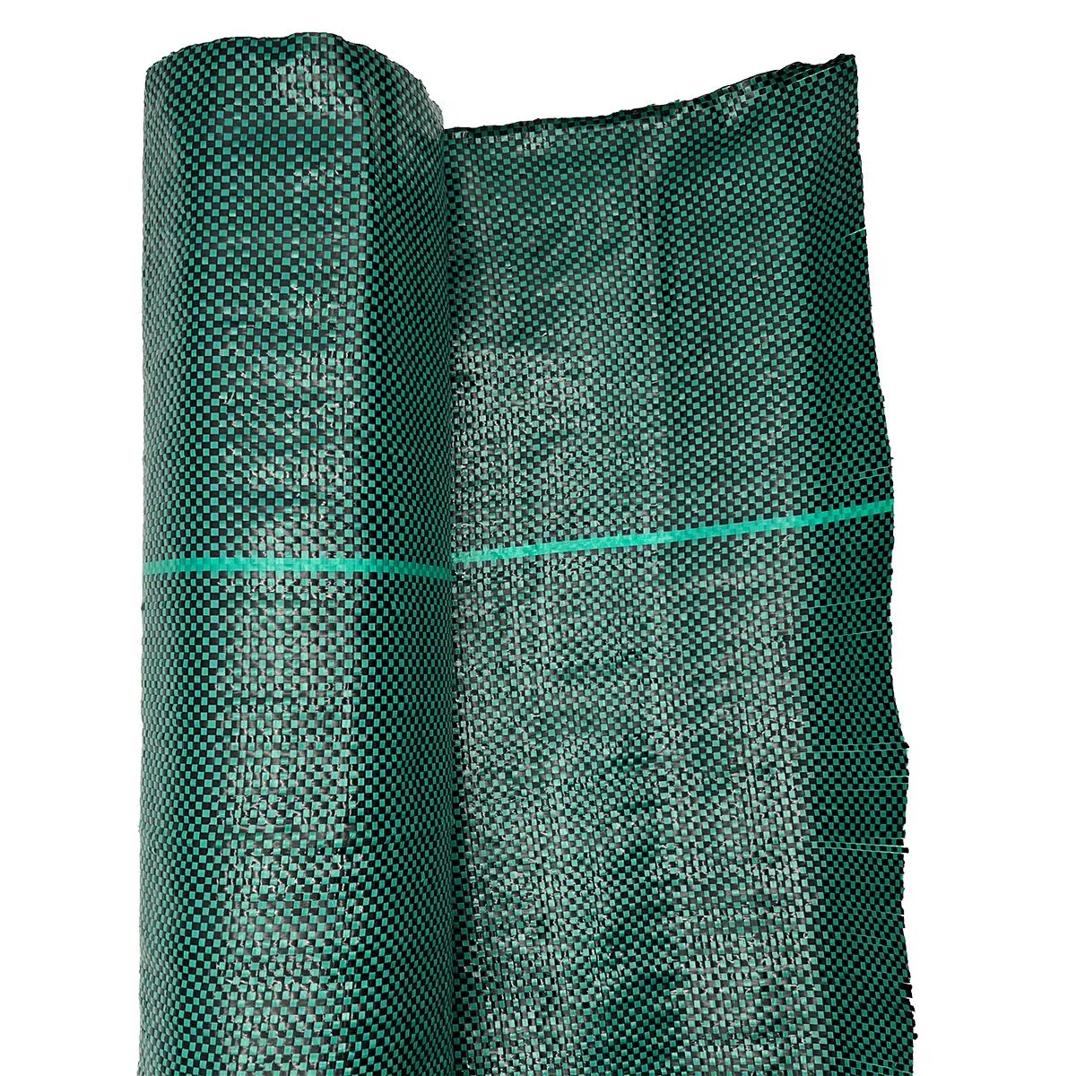 PP Woven Membrane PE Ground Cover Mesh Weed Mat Roll