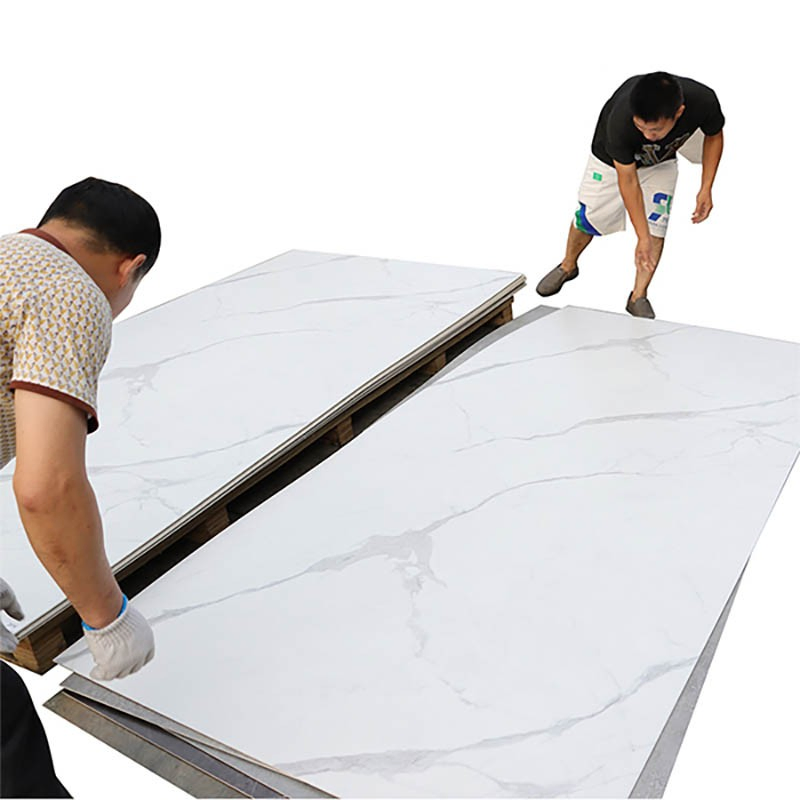 Best Selling Easy Install Wall Board Panel Marble Spc Luxury PVC UV Marble Sheet Spc Wall Panel