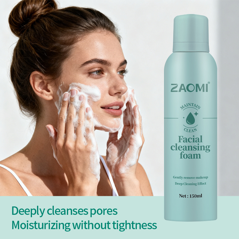 Wholesale Private Label High Quality Deep Facial Cleansing Foam Facial Cleanser for Oily Skin