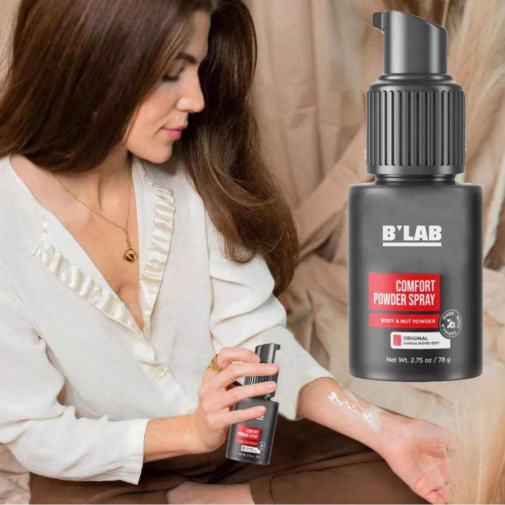 Natural Anti Odor Body Powder Antiperspirant and Deodorant Body Spray for Sportsman